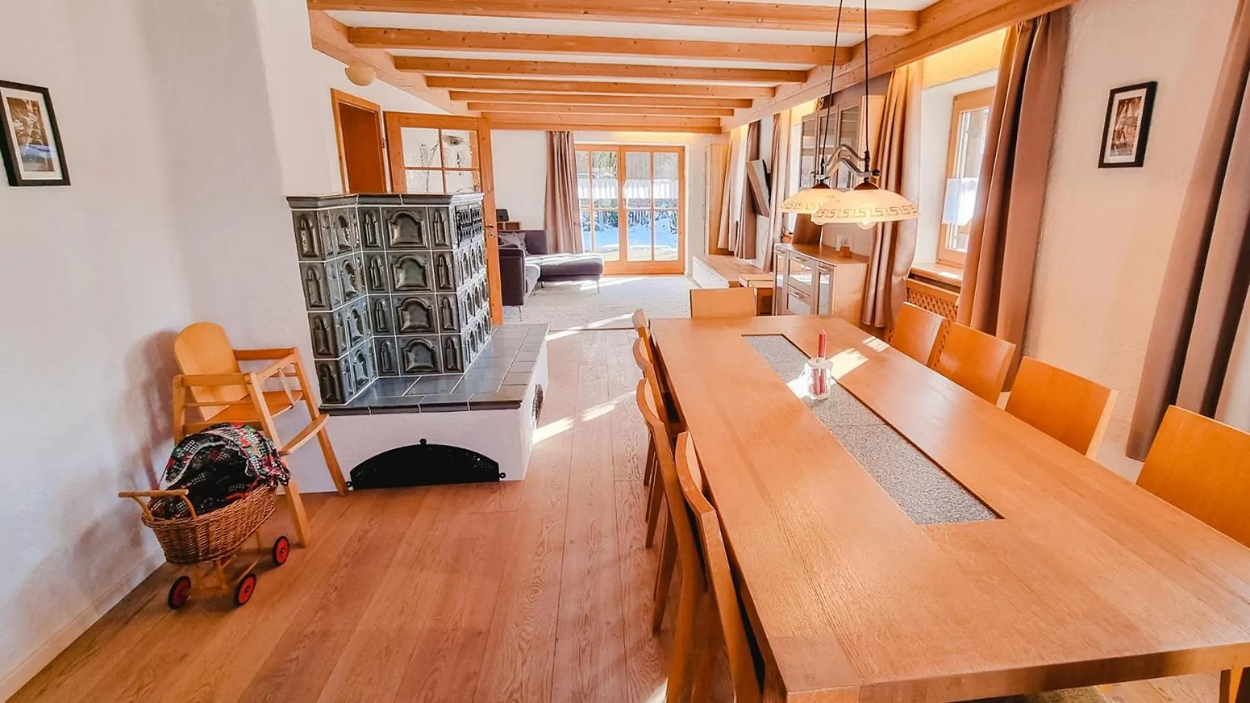 شقة Schoenes Ferienhaus Mit Sauna Im Gruenen Linden